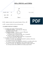 Alcohols, Phenols, Ethers