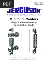 J100.36 Jerguson Gage Minimum Centers Guide PDF