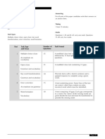 Task Type and Focus Number of Questions Task Format: Paper 3 Use of English