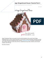 Crochet Candy Cottage Gingerbread House Tutorial Part 3