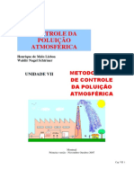 Controle Da Poluição Atmosférica - Cap 7 - Métodos de Controle Da Poluição Atmosférica PDF