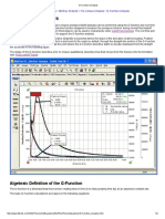 G Function Analysis