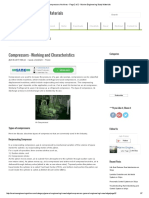 Compressors - Working and Characteristics