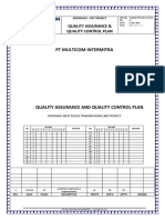 Quality Assurance Plan