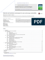 Ngoc - Materials and Membrane Technologies For Water and Energy Sustainability