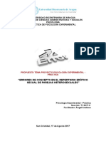 Errores de Concepto en El Repertorio Erótico Sexual de Parejas Heterosexuales