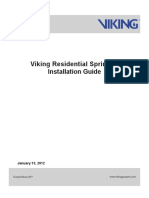 Viking Residential Sprinkler Installation Guide