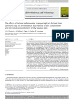 Lactose in Weaning Pigs