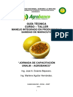 Manejo Integrado en Produccion y Sanidad de Maracuya PDF