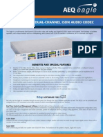 Eagle: Multi-Format Dual-Channel Isdn Audio Codec