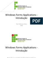 Aula-13 - Windows Forms Introducao PDF