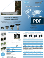 Fuentes Flotantes Catálogo 2016