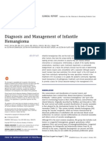 Diagnosis and Management of Infantile Hemangioma