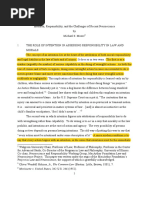 Michael S. Moore - Intention, Responsibility, and The Challenges of Recent Neuroscience