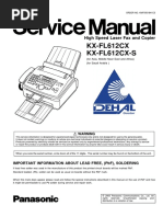 KX FL612CX Manual