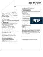 ROSS Storage Solutin MSDS