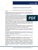 1.3.1 Órganos de La Organización de Los Estados Americanos. (OEA)