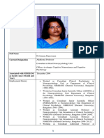 CV - DR Jamuna Rajeswaran