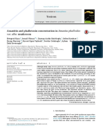 Amanitin and Phallotoxin Concentration in Amanita Phalloides Mushroom