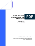 Aiga 081 16 Safe Practices For Storage and Handling of Nitrous Oxide