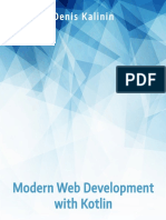 Modern Web Development With Kotlin Sample PDF