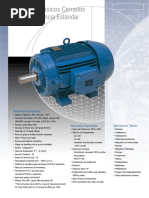 WEG Motores Electricos Baja Tension 50hz Mercado Latinoamerica 320 Catalogo Espanol