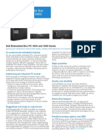 Specsheet Dell Embedded Box PC 3000 5000