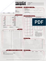 SR5 Character Sheet PDF