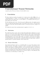 Convolutional Neural Networks: 1 Convolution