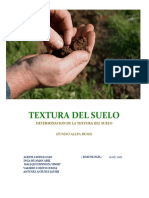 Textura Del Suelo