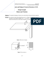 DesignExample4 - Torsion and Shear