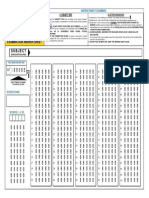 Subject: Examination Answer Sheet