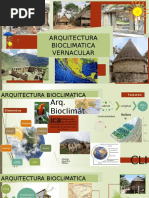 Arquitectura Vernacular y Bioclimatica 