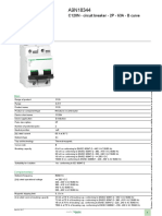 Product Data Sheet: C120N - Circuit Breaker - 2P - 63A - B Curve