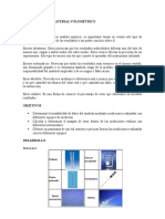 Práctica 1. Calibración de Material Volumétrico