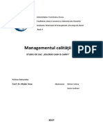 Managementul Calitatii Selgros