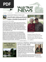 Spring 2010 Valley Trust Newsletter, Three Valley Conservation Trust