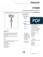 Duct Mounted Humidity Sensor