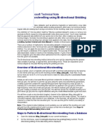 Microlevelling Using Bi-Directional Gridding