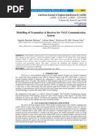 Modelling of Transmitter & Receiver For VSAT Communication System