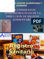 1° Registro Sanitario