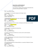 Chapter 4 - Environmental Scanning & Industry Analysis