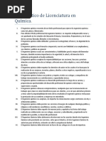 Código Ético de Licenciatura en Química