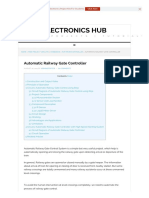 Automatic Railway Gate Controller