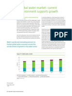 Global Water Market: Current Environment Supports Growth