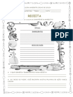 Genero Textual - Receita