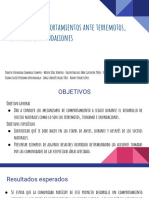 Actitudes y Comportamientos Ante Terremotos, Tsunamis e Inundaciones