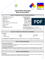 Msds Benzoate de Metilo