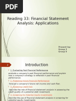 Accounting and Financing - Reading 33 Updated