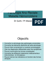 Cours M1 Pathologie Ano-Rectale